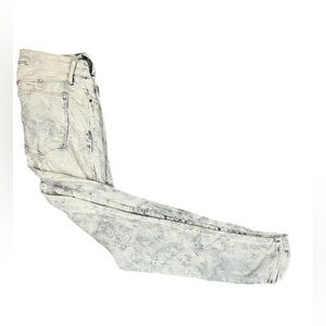Gap True Skinny Acid Wash Denim Jeans